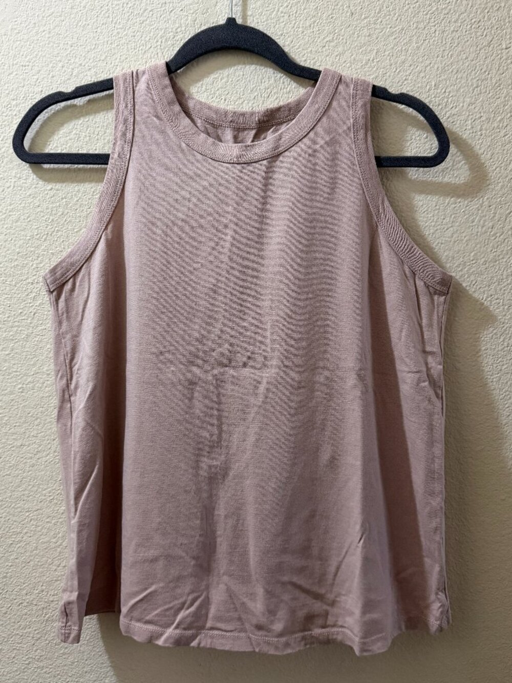 a new day Pinkish Beige Tank Top